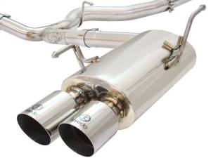 aFe - aFe Takeda 3in SS Exhaust Cat-Back 15-16 Subaru WRX/STI 2.0L/2.5L Polished Tips - 49-36801-P - Image 6