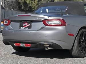 aFe - AFE FIAT 124 Spider I4-1.4L (t) Mach Force-Xp 2-1/2 In 304 Stainless Steel Axle-Back Exhaust - 49-36901 - Image 2