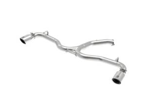 aFe Takeda 3in-2.5in SS Axle-Back Exhaust w/Polished Tips 2018 Hyundai Elantra GT Sport I4-1.6L(t) - 49-37002-1P