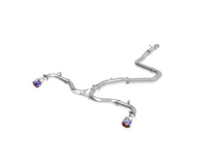 aFe Takeda 304SS Cat-Back Exhaust w/Blue Flame Tips 2018 Hyundai Elantra GT Sport I4 1.6L (t) - 49-37003-1L