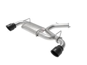 aFe Takeda Exhaust Axle-Back 19-20 Hyundai Veloster N 304SS Black Dual Tips Exhaust - 49-37009-B