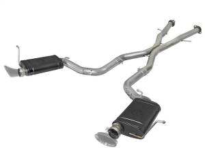 aFe MACHForce XP 12-17 Jeep Grand Cherokee WK2 SRT8 V8-6.4L 304SS Cat-Back Exhaust w/o Resonator - 49-38058