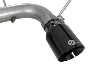 aFe - aFe Large Bore HD 3in 304 SS Cat-Back Exhaust w/ Black Tips 14-19 Jeep Grand Cherokee (WK2) V6-3.6L - 49-38078-B - Image 6