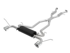 aFe Vulcan Series 2.5in 304SS Cat-Back Exhaust 11-19 Jeep Grand Cherokee (WK2) 5.7L w/ Polished Tips - 49-38085-P