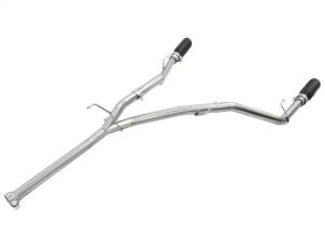 aFe - aFe MACHForce XP DPF-Back Exhaust 2.5in SS with Black Tips 2014 Dodge Ram 1500 V6 3.0L EcoDiesel - 49-42041-B - Image 4