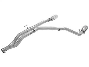 aFe - aFe MACHForce XP DPF-Back Exhaust 3in SS w/ 6in Polished Tips 2014 Dodge Ram 1500 V6 3.0L EcoDiesel - 49-42044-P - Image 3