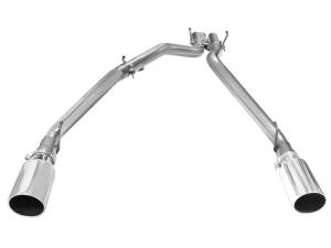 aFe - aFe MACHForce XP DPF-Back Exhaust 3in SS w/ 6in Polished Tips 2014 Dodge Ram 1500 V6 3.0L EcoDiesel - 49-42044-P - Image 4