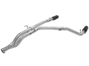 aFe - aFe MACHForce XP DPF-Back Exhaust 3in SS w/ 5in Black Tips 2014 Dodge Ram 1500 V6 3.0L EcoDiesel - 49-42045-B - Image 3