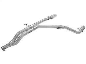 aFe - aFe MACHForce XP DPF-Back Exhaust 3in SS w/ 5in Polished Tips 2014 Dodge Ram 1500 V6 3.0L EcoDiesel - 49-42045-P - Image 4