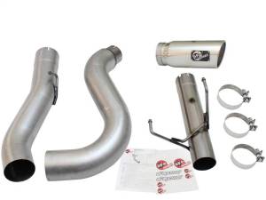 aFe - aFe MACHForce XP Exhaust Large Bore 5in DPF-Back SS 13-15 Dodge Trucks L6-6.7L (td) *Polish Tip - 49-42051-1P - Image 5