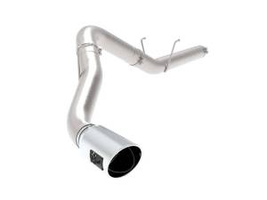 aFe 19-22 Ram Diesel Trucks L6-6.7L(td) Large Bore-HD 5in 409SS DPF-Back Exhaust System w/Pol Tip - 49-42075-P