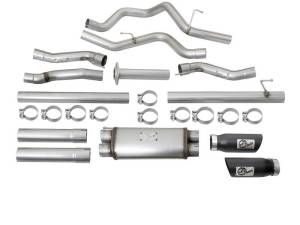 aFe - aFe MACHForce XP 3in 409-SS Exhaust Cat-Back 2017 Ford F-150 Raptor V6-3.5L (tt) w/ Black Tip - 49-43045-B - Image 10