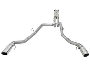 aFe - aFe MACHForce XP Exhaust Cat-Back SS-409 2017 Ford F-150 Raptor V6-3.5L (tt) w/ Polished Tips - 49-43045-P - Image 10