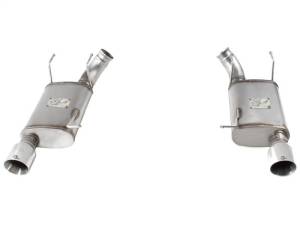 aFe - aFe MACHForce XP Exhaust 11-14 Ford Mustang GT V8-5.0L 3in. SS Axle-Back w/Polished Tips - 49-43052-P - Image 4