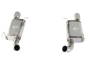 aFe - aFe MACHForce XP Exhaust 11-14 Ford Mustang GT V8-5.0L 3in. SS Axle-Back w/Polished Tips - 49-43052-P - Image 5