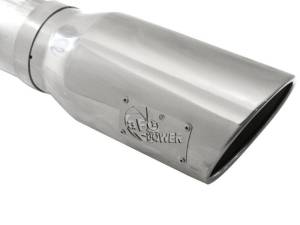 aFe - aFe MACHForce XP Exhaust 5in DPF-Back SS Exh 2015 Ford Turbo Diesel V8 6.7L Polished Tip - 49-43064-P - Image 6