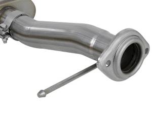 aFe - aFe Rebel Series 3in. to 2.5in. 409 SS C/B Exhaust 11-14 Ford F-150 V6-3.5L (tt) - Polished Tip - 49-43078-P - Image 3