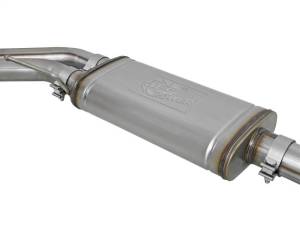 aFe - aFe Rebel Series 3in. to 2.5in. 409 SS C/B Exhaust 11-14 Ford F-150 V6-3.5L (tt) - Polished Tip - 49-43078-P - Image 5