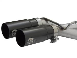 aFe - aFe Rebel Exhausts Cat-Back SS Ford F-150 04-08 V8 4.6/5.4L w/ Black Tips - 49-43079-B - Image 5