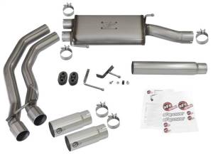 aFe - aFe Rebel Exhausts Cat-Back SS Ford F-150 04-08 V8 4.6/5.4L w/ Polished Tips - 49-43079-P - Image 4