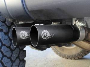 aFe - aFe Rebel Exhausts 3in SS Cat-Back 09-14 Ford F-150 4.6/5.0/5.4L w/ Black Tips - 49-43080-B - Image 2