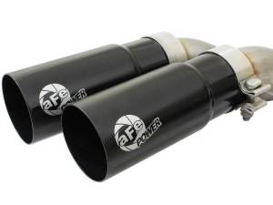 aFe - aFe Rebel Exhausts 3in SS Cat-Back 09-14 Ford F-150 4.6/5.0/5.4L w/ Black Tips - 49-43080-B - Image 3