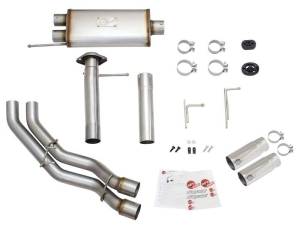 aFe - aFe Rebel Exhausts 3in SS Cat-Back 09-14 Ford F-150 4.6/5.0/5.4L w/ Polished Tips - 49-43080-P - Image 3