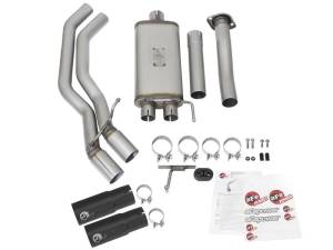 aFe - aFe Rebel Exhausts 3in SS Cat-Back 15-16 Ford F-150 EcoBoost V6 2.7/3.5L V8 5.0L w/ Black Tips - 49-43081-B - Image 10