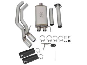 aFe - aFe Rebel Exhausts 3in SS Cat-Back 15-16 Ford F-150 EcoBoost V6 2.7/3.5L V8 5.0L w/ Black Tips - 49-43081-B - Image 12