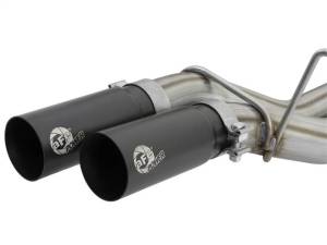 aFe - aFe POWER Rebel Series 3in 409 SS Cat Back Exhaust w/ Black Tips 17 Ford F-150 Raptor V6-3.5L - 49-43091-B - Image 7