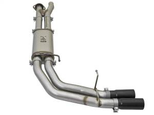 aFe - aFe POWER Rebel Series 3in 409 SS Cat Back Exhaust w/ Black Tips 17 Ford F-150 Raptor V6-3.5L - 49-43091-B - Image 8