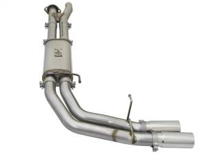 aFe - aFe POWER Rebel Series 3in 409 SS Cat Back Exhaust w/ Polished Tips 17 Ford F-150 Raptor V6-3.5L - 49-43091-P - Image 5