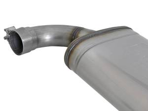 aFe - aFe MACH Force-Xp SS Axle Back Exhaust w/Polished Tips 15-17 Ford Mustang GT V8-5.0L - 49-43105-P - Image 3