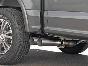 aFe - aFe Rebel DPF-Back 409 SS Exhaust System w/Dual Polished Tips 18-19 Ford F-150 V6 3.0L (td) - 49-43108-P - Image 4