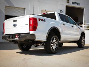 aFe - aFe Apollo GT Series 3in 409 SS Axle-Back Exhaust 2019 Ford Ranger 2.3L w/ Polished Tips - 49-43114-P - Image 3