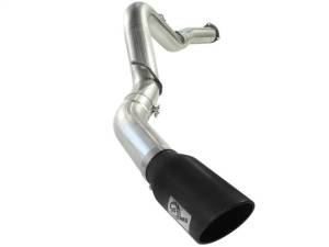 aFe MACHForce XP Exhaust 5in DPF-Black, GM Diesel Trucks 07.5-10 V8-6.6L 9(td) LMM - 49-44040-B