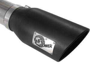 aFe - aFe MACHForce XP Exhaust 5in DPF-Black, GM Diesel Trucks 07.5-10 V8-6.6L 9(td) LMM - 49-44040-B - Image 3