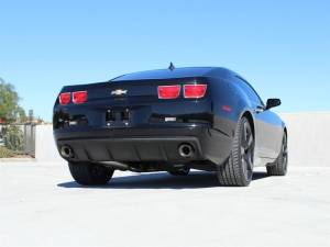 aFe - aFe MACHForce XP Exhaust 2.5in Stainless Steel CB/10-13 Chevy Camaro V6-3.6L (td) (gloss blk tip) - 49-44042-B - Image 2