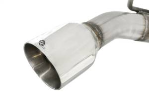 aFe - aFe MACHForce XP Exhaust 2.5in Stainless Steel CB/10-13 Chevy Camaro V6-3.6L (td) (polished tip) - 49-44042-P - Image 3