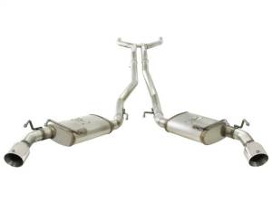 aFe - aFe MACHForce XP Exhaust 2.5in Stainless Steel CB/10-13 Chevy Camaro V6-3.6L (td) (polished tip) - 49-44042-P - Image 4