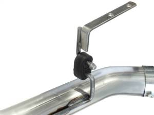 aFe - aFe MachForce XP Exhaust 4inch DP-Back All SS 2011-14 GM Diesel Trucks V8-6.6L LML Polished - 49-44043-P - Image 3