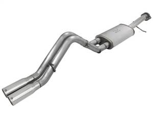 aFe Power MACHForce XP Exhaust System Cat-Back 409 Stainless Steel 07-08 Hummer H2 V8 6.0L/6.2L - 49-44049