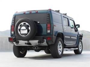 aFe - aFe Power MACHForce XP Exhaust System Cat-Back 409 Stainless Steel 07-08 Hummer H2 V8 6.0L/6.2L - 49-44049 - Image 2