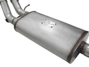 aFe - aFe Power MACHForce XP Exhaust System Cat-Back 409 Stainless Steel 07-08 Hummer H2 V8 6.0L/6.2L - 49-44049 - Image 6