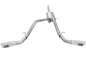 aFe - aFe Mach Force-XP Exhaust 3in Cat-Back SS 14-15 GM 1500 Trucks 4.3L/5.3L Dual Split w/ Polished Tip - 49-44057-P - Image 5