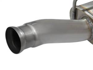 aFe - aFe Rebel Series CB Middle-Side Exit SS Exhaust w/ Black Tips 09-16 GM Silverado/Sierra V6/V8 - 49-44070-B - Image 3