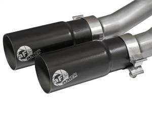 aFe - aFe Rebel Series CB Middle-Side Exit SS Exhaust w/ Black Tips 09-16 GM Silverado/Sierra V6/V8 - 49-44070-B - Image 7