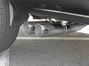 aFe - aFe Rebel Series CB Middle-Side Exit SS Exhaust w/ Polished Tips 09-16 GM Silverado/Sierra V6/V8 - 49-44070-P - Image 2