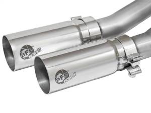 aFe - aFe Rebel Series CB Middle-Side Exit SS Exhaust w/ Polished Tips 09-16 GM Silverado/Sierra V6/V8 - 49-44070-P - Image 3