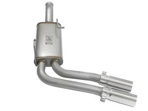 aFe - aFe Rebel Series CB Middle-Side Exit SS Exhaust w/ Polished Tips 09-16 GM Silverado/Sierra V6/V8 - 49-44070-P - Image 5